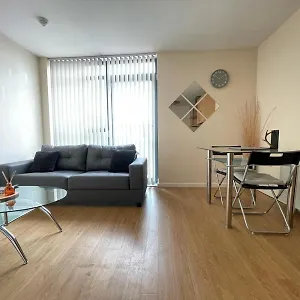 Apartment 1 Bed Modern With Free Parking, Centre, Sheffield
